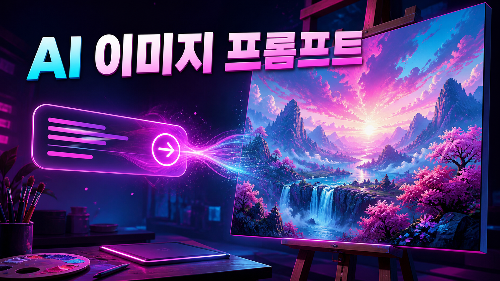 AI 이미지 프롬프트 작성법과 결과 개선 요령