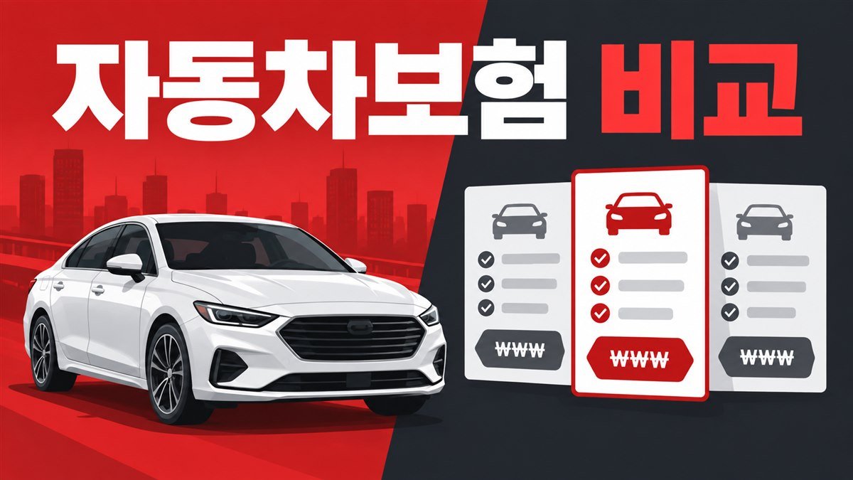 자동차보험료 한눈에 비교하는 법 (보험다모아 활용법)