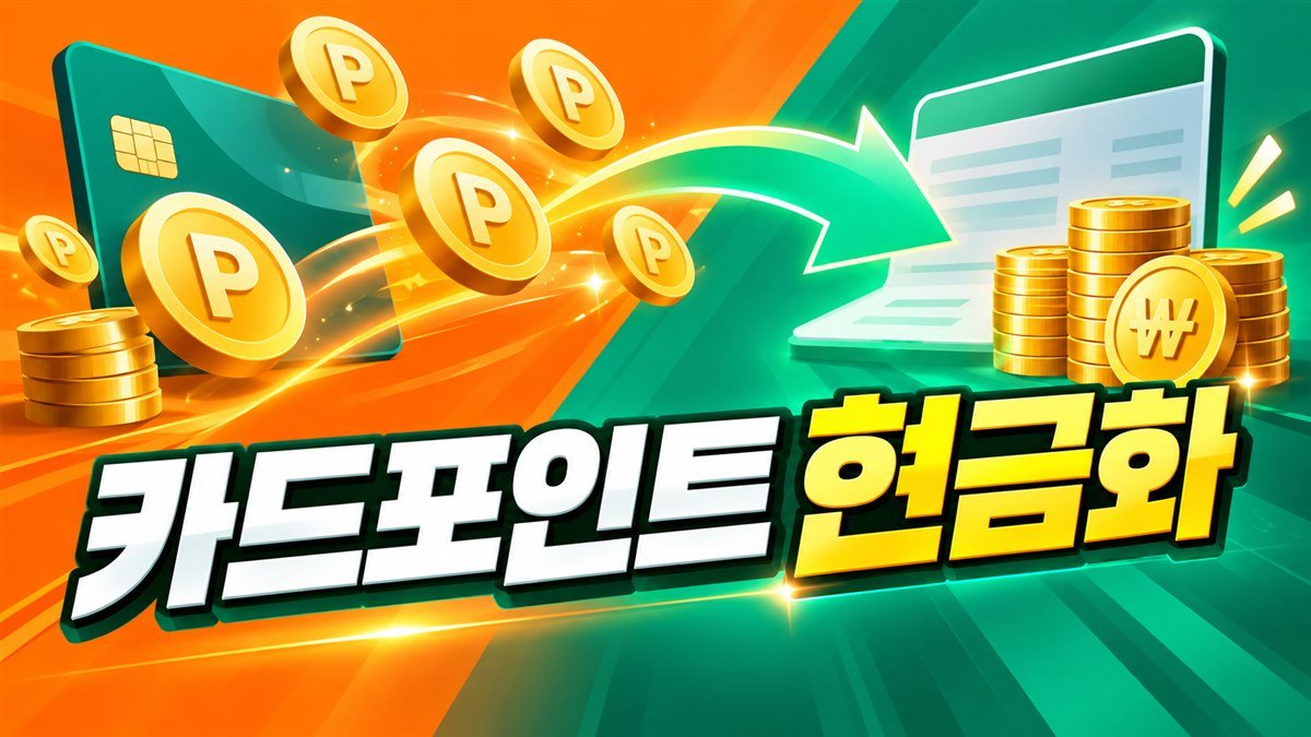 카드포인트 통합조회 후 계좌입금 받는 방법
