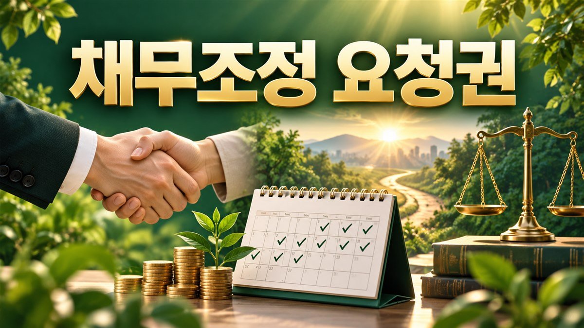 개인채무자 채무조정 요청권 신청방법 (연체 전후 준비서류)