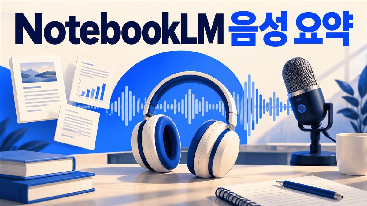 NotebookLM 음성 요약 만드는 법 (소스 추가·언어·검수)