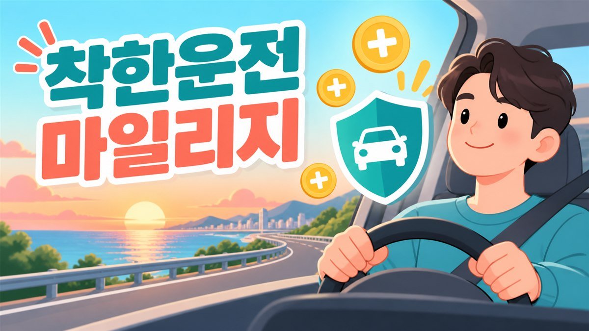 착한운전 마일리지 신청방법 (10점 적립·사용조건)