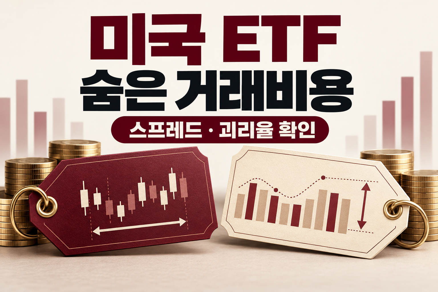 미국 ETF 샀는데 바로 마이너스? 스프레드·괴리율 계산하는 법